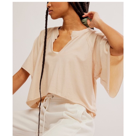 SOLD OUT NWT Free People movement Reflect Tee in Bamboo size: XS, S available - Picture 2 of 5